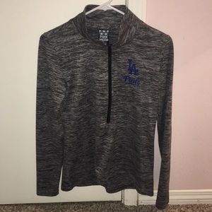 V.S. PINK Dodgers quarter zip